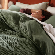 Cotton Waffle Weave Duvet Cover