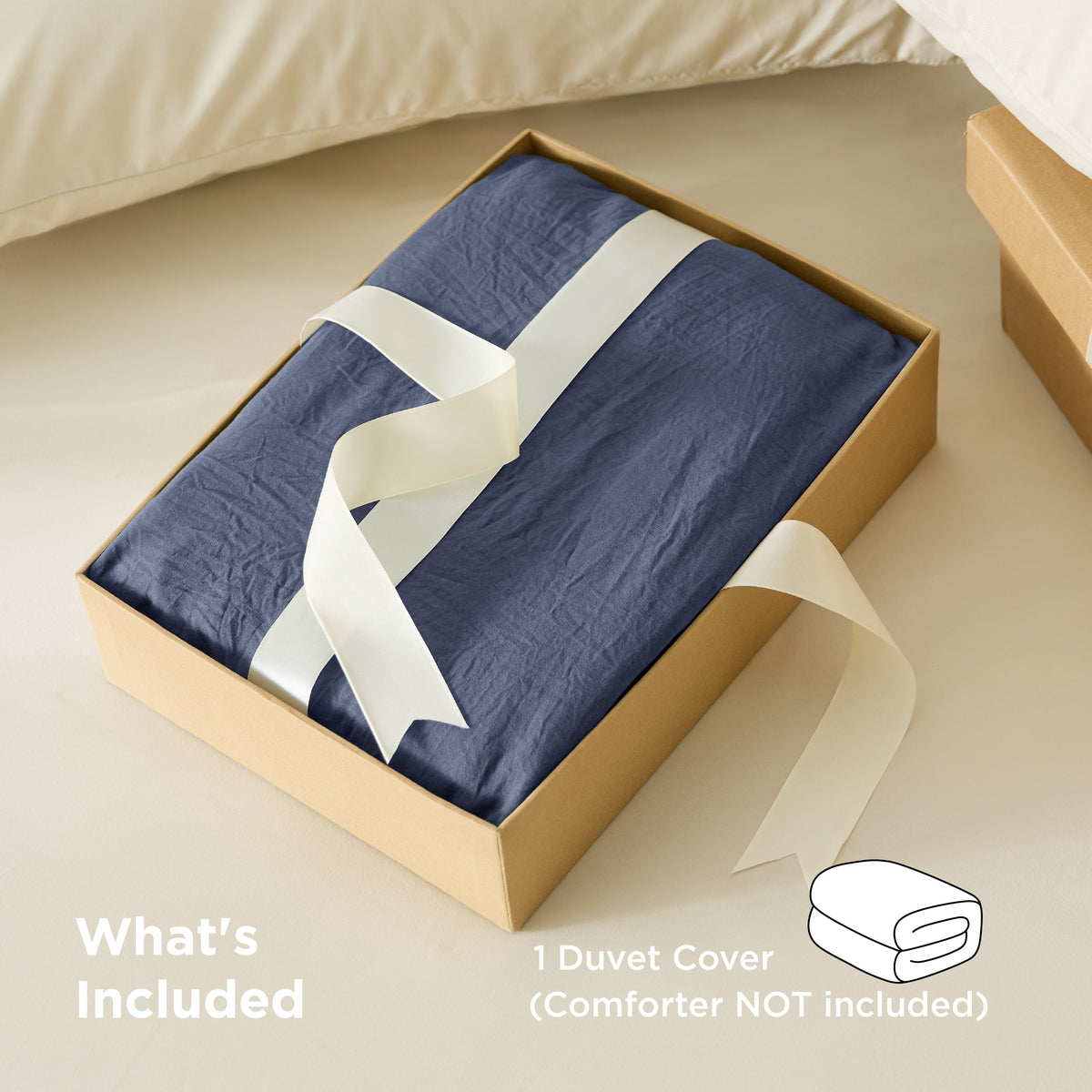 Prewashed Cotton-Like Microfiber Duvet Cover