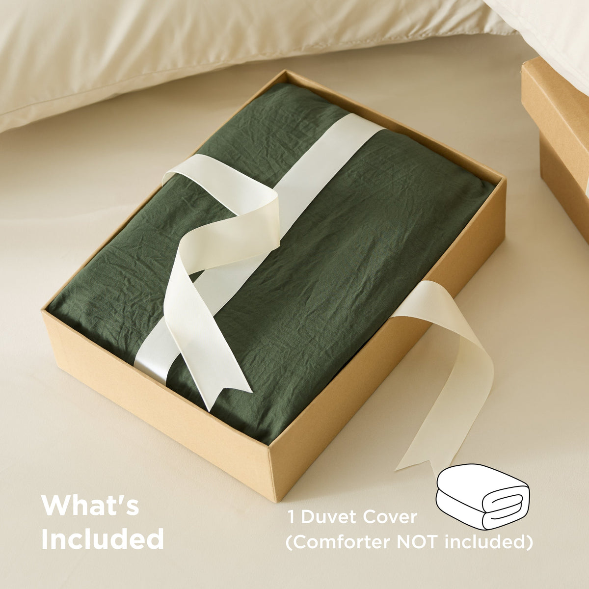 Prewashed Cotton-Like Microfiber Duvet Cover