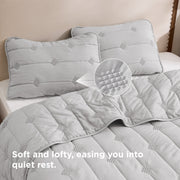 Prewashed Diamond Quilt Set