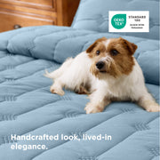 Prewashed Diamond Quilt Set