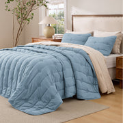 Prewashed Diamond Quilt Set