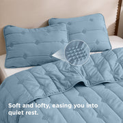 Prewashed Diamond Quilt Set