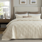 Cotton Checkered Quilted Set