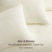 Classic Waffle Comforter Set