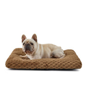 Soft Bubble Fleece Dog Bed