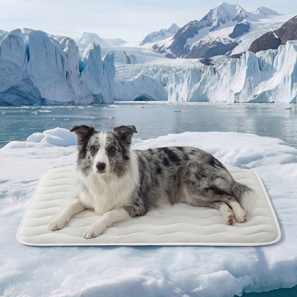 Wave Cooling Dog Mat