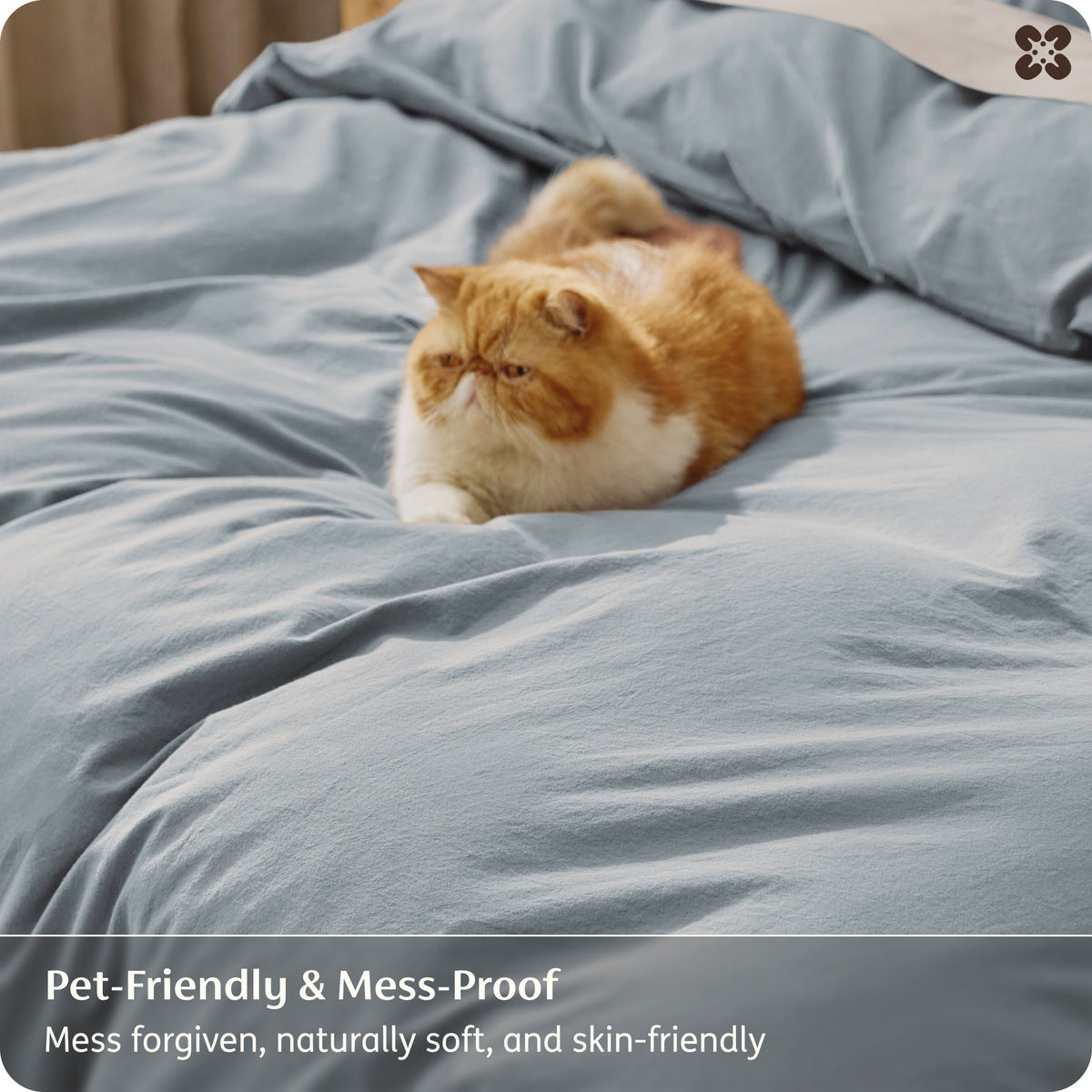 Washed Cotton Duvet Cover