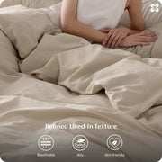 Washed Cotton Duvet Cover