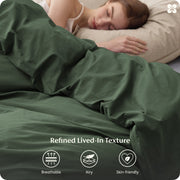 Washed Cotton Duvet Cover
