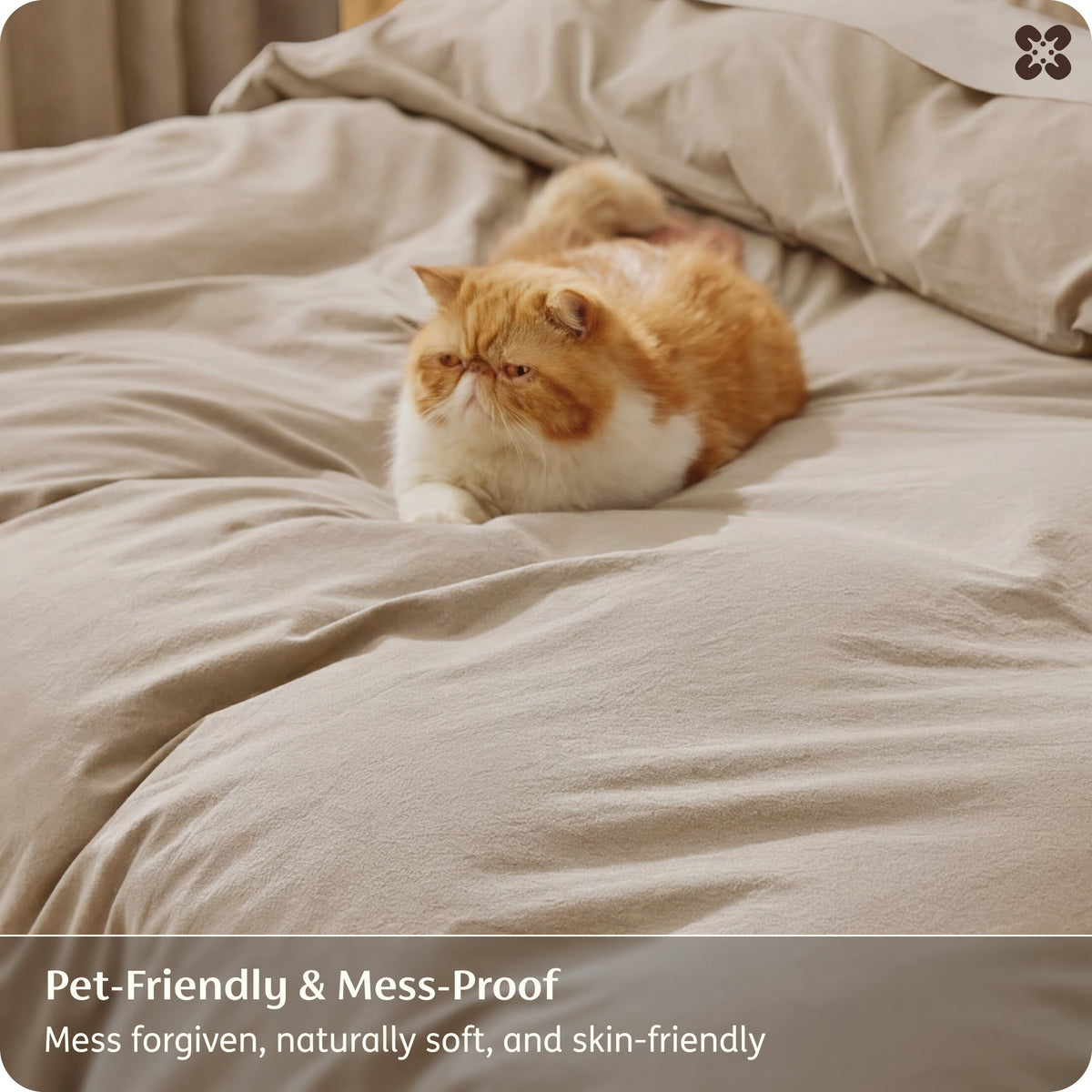 Washed Cotton Duvet Cover