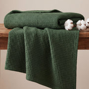 Pure Cotton Basket Weave Blanket
