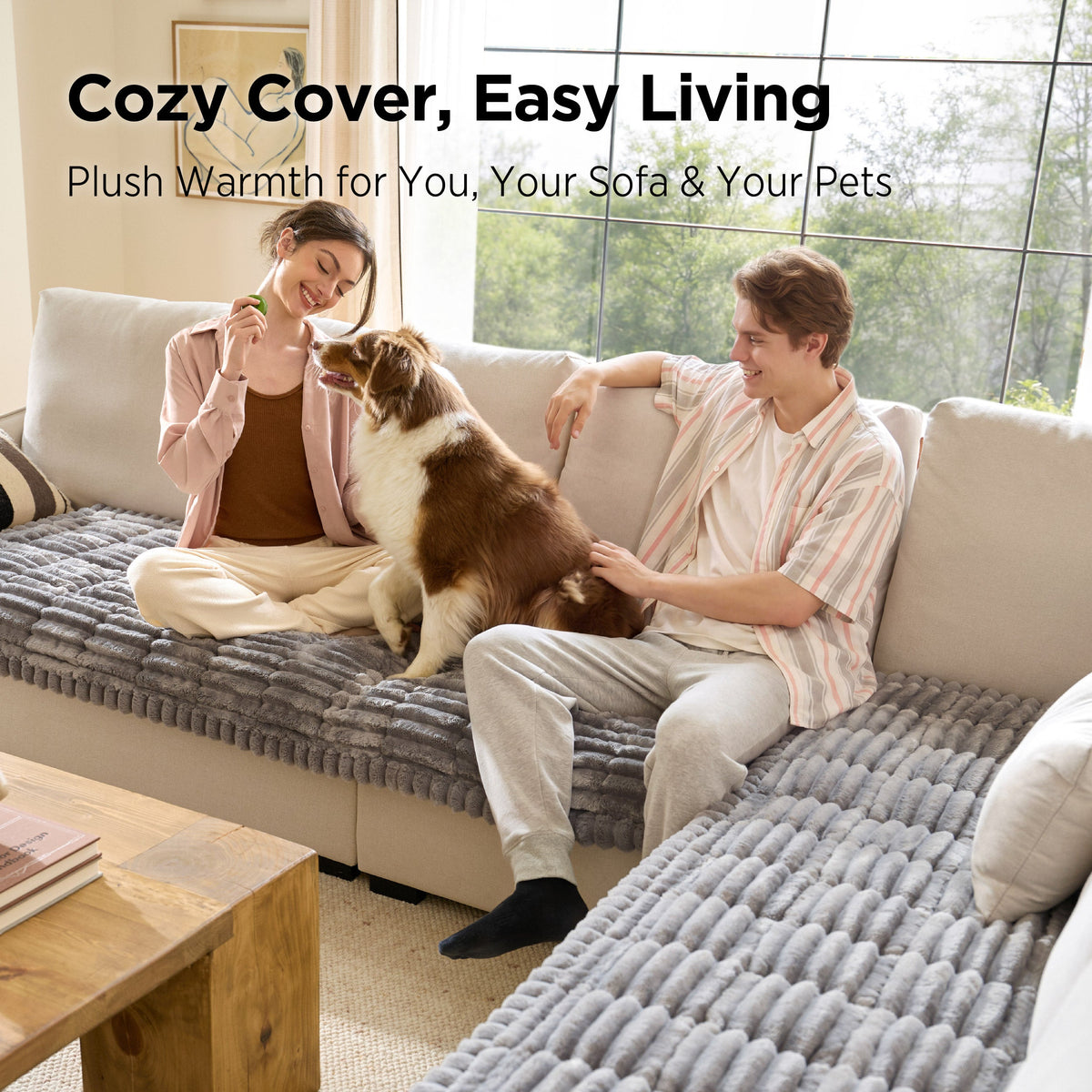 ComfyFleece® Pet Sofa Cover