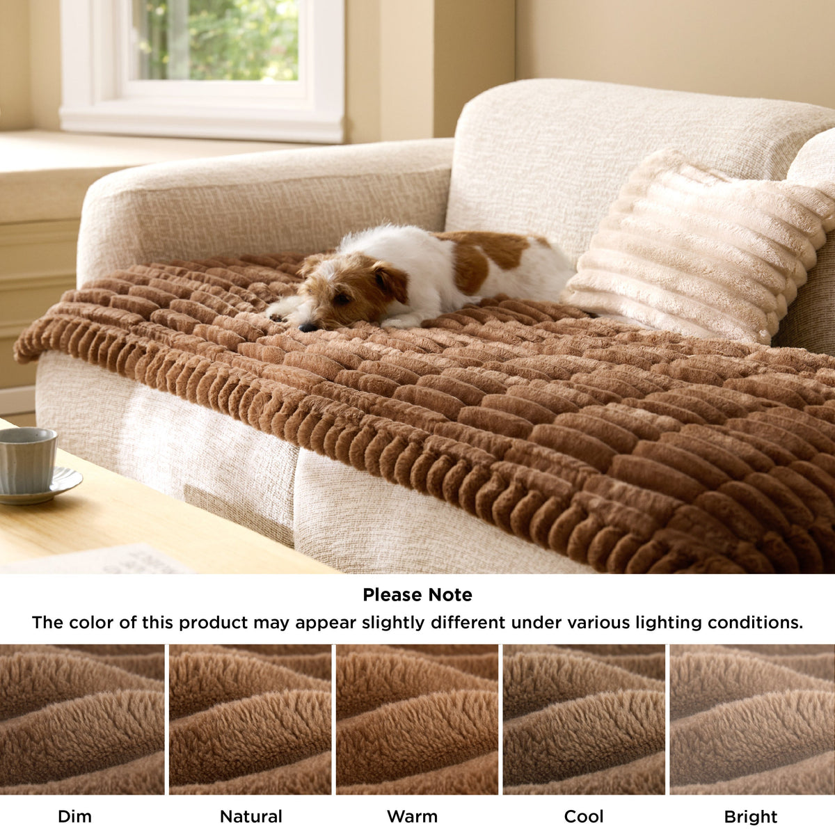 ComfyFleece® Pet Sofa Cover
