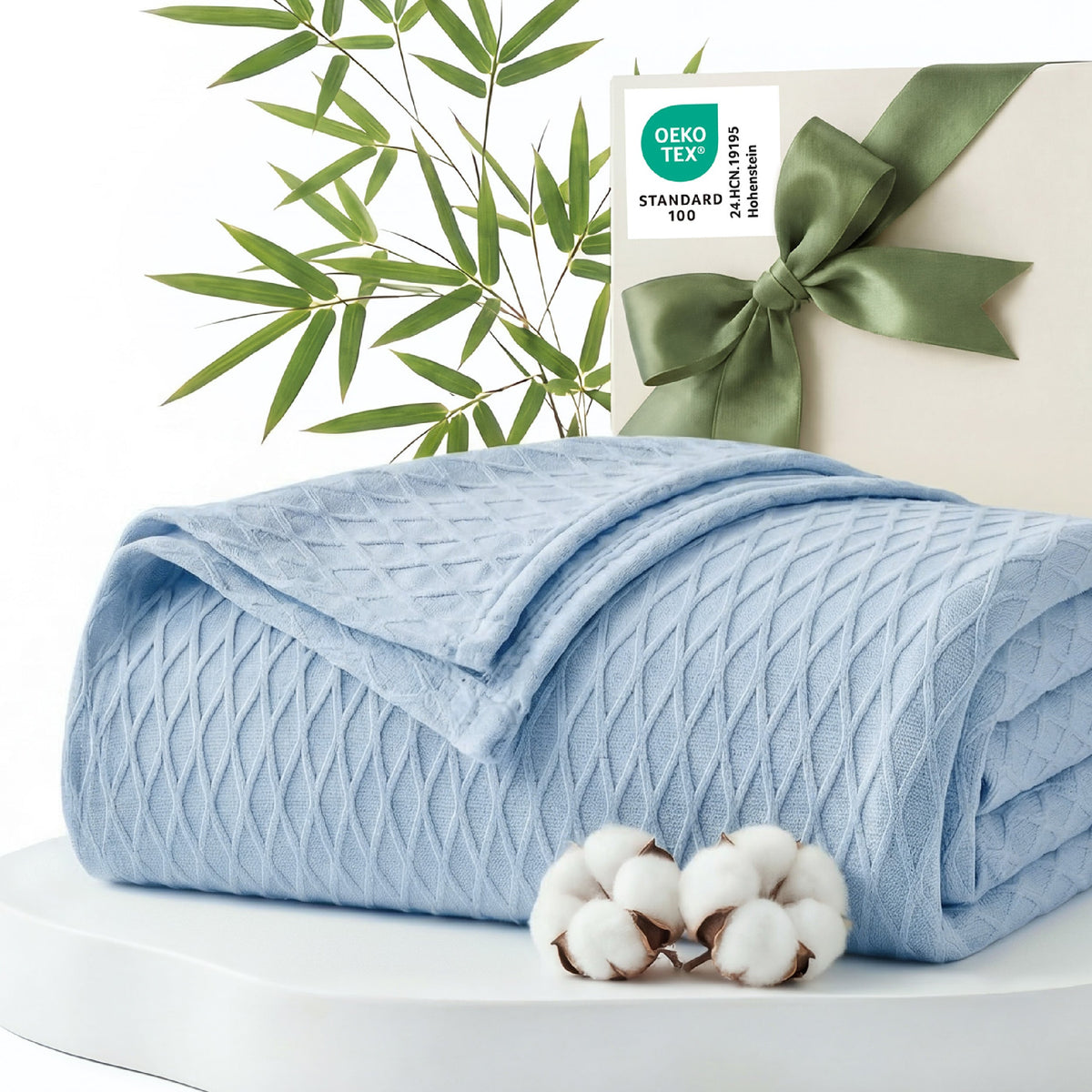 Diamond Texture Cooling Blanket