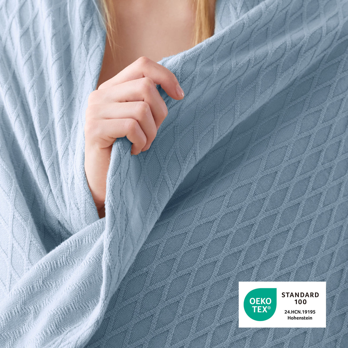 Diamond Texture Cooling Blanket