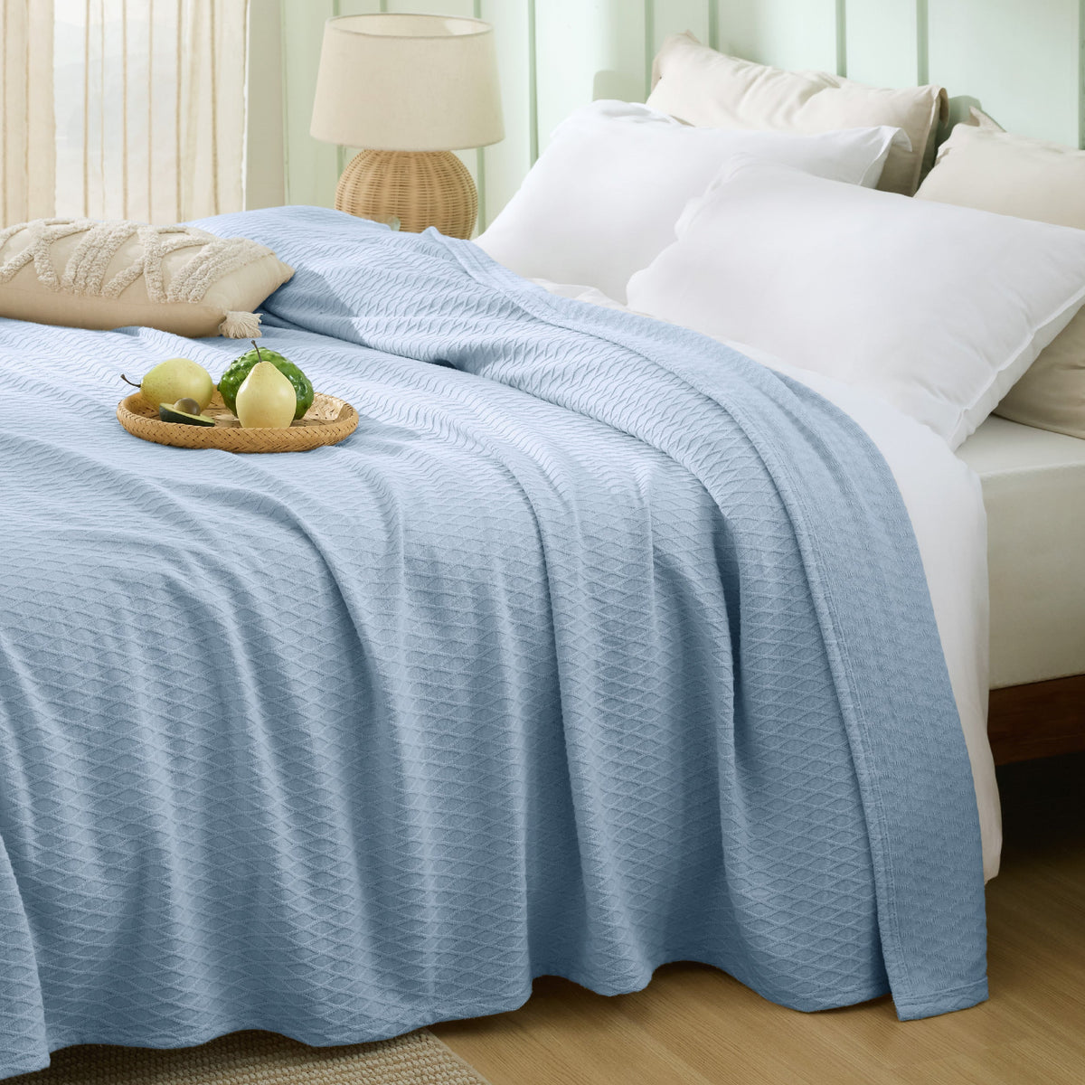 Diamond Texture Cooling Blanket