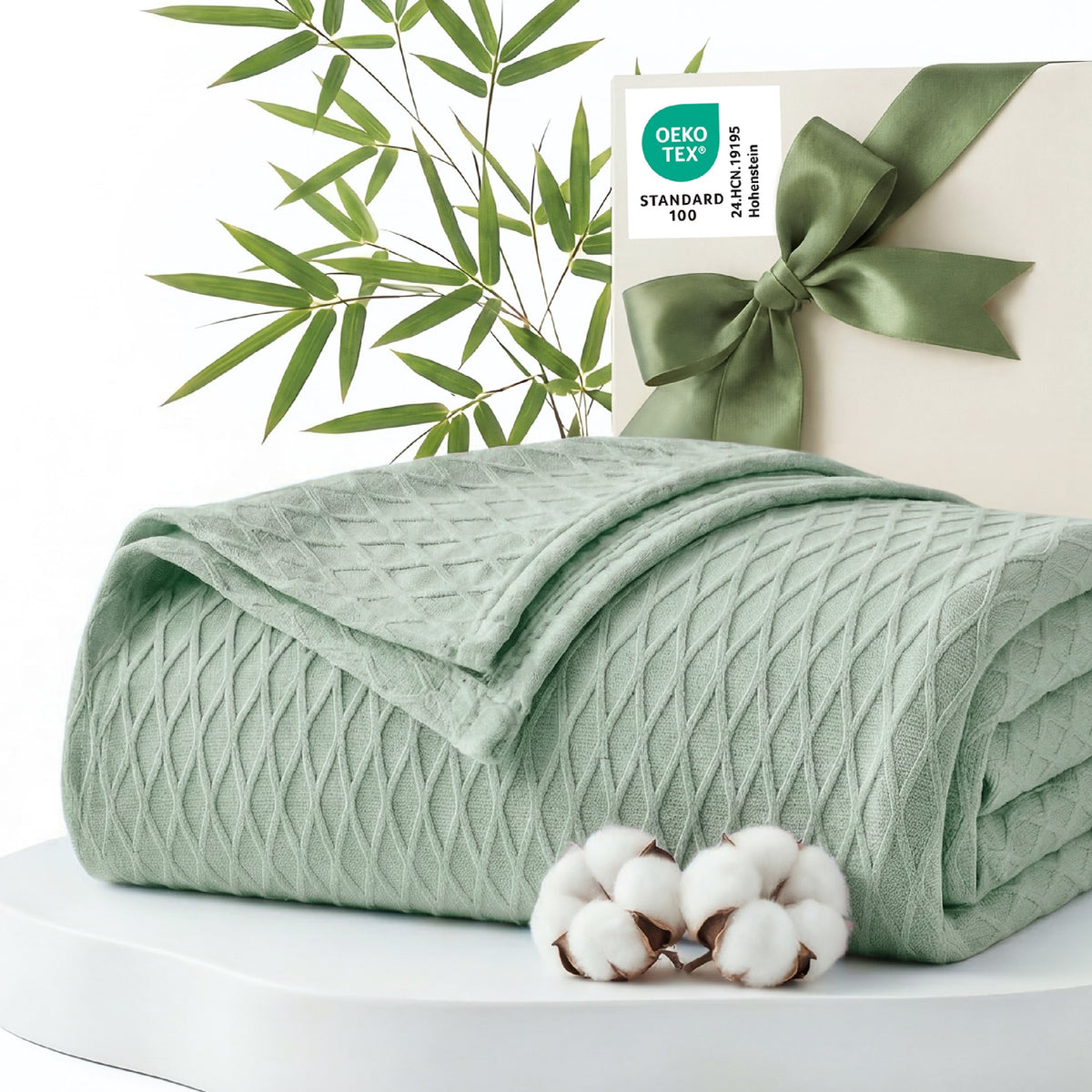 Diamond Texture Cooling Blanket