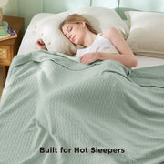 Diamond Texture Cooling Blanket