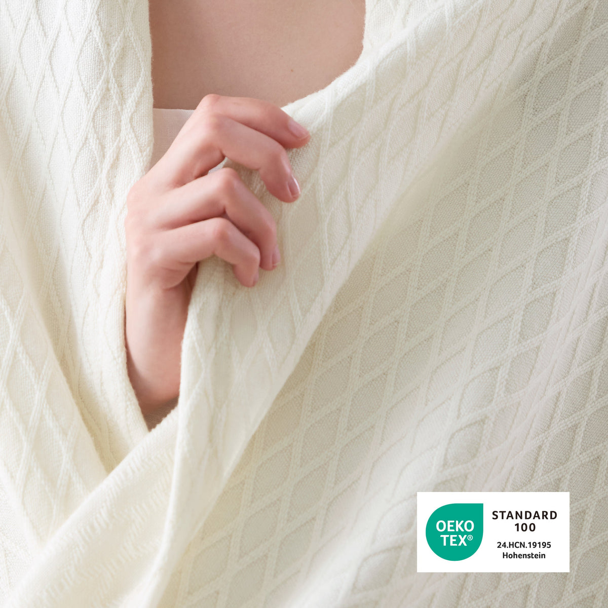 Diamond Texture Cooling Blanket