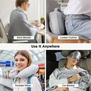 4-Piece Flannel Travel Essential Set
