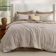 Gingham Comforter Set
