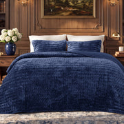 Luxury Velvet Quilt Set