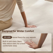 220 GSM Anti-Static Flannel Fitted Sheet