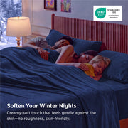 Anti-Static Flannel Sheet Set