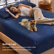 Anti-Static Flannel Sheet Set