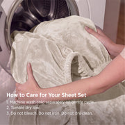 Anti-Static Flannel Sheet Set