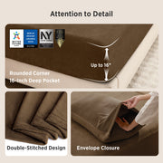 Anti-Static Flannel Sheet Set