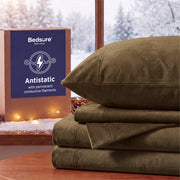 Anti-Static Flannel Sheet Set