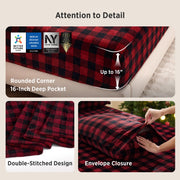 Anti-Static Flannel Sheet Set