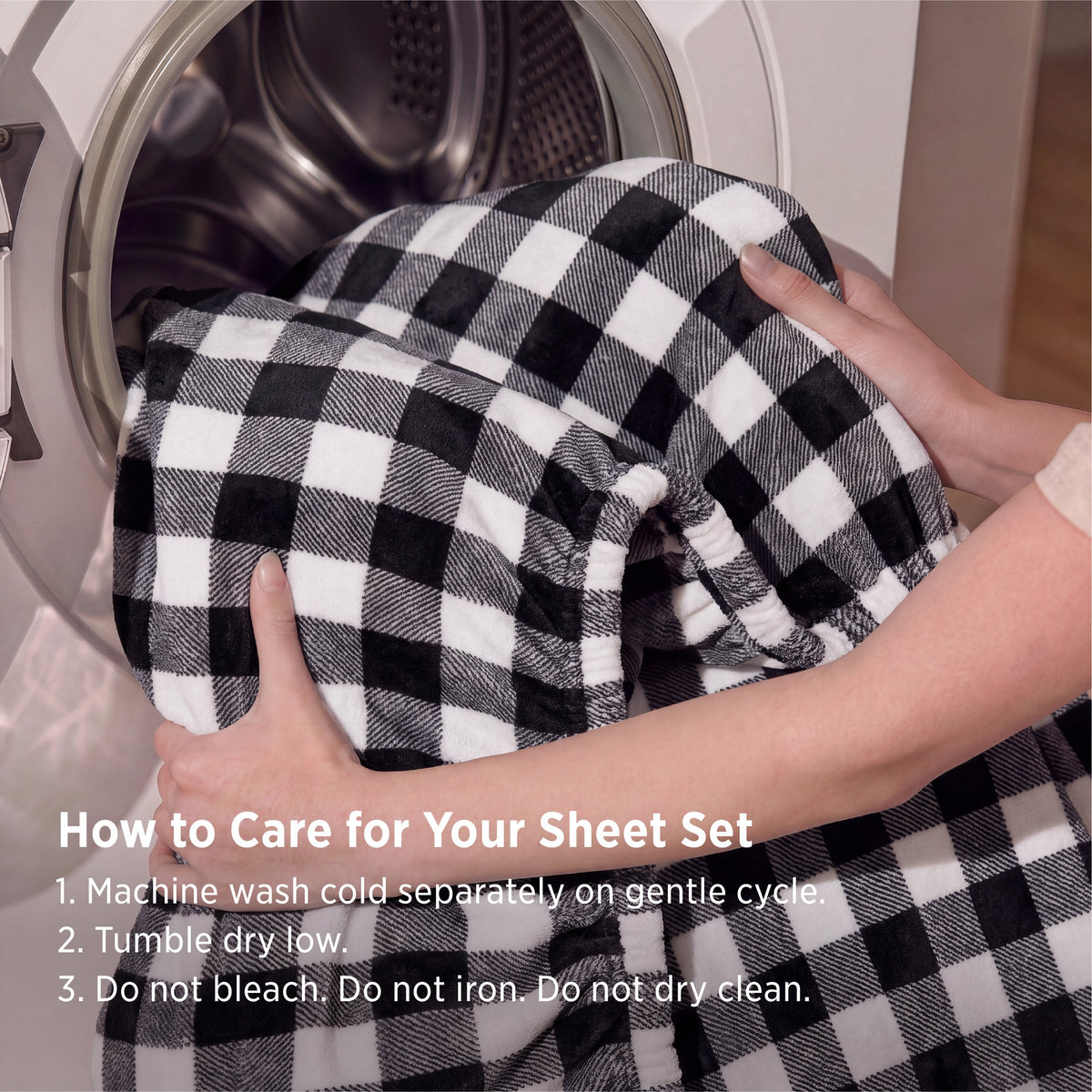 Anti-Static Flannel Sheet Set