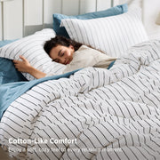 Striped Comforter Set