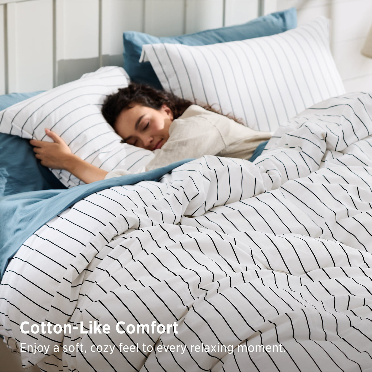 Striped Comforter Set