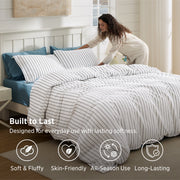 Striped Comforter Set