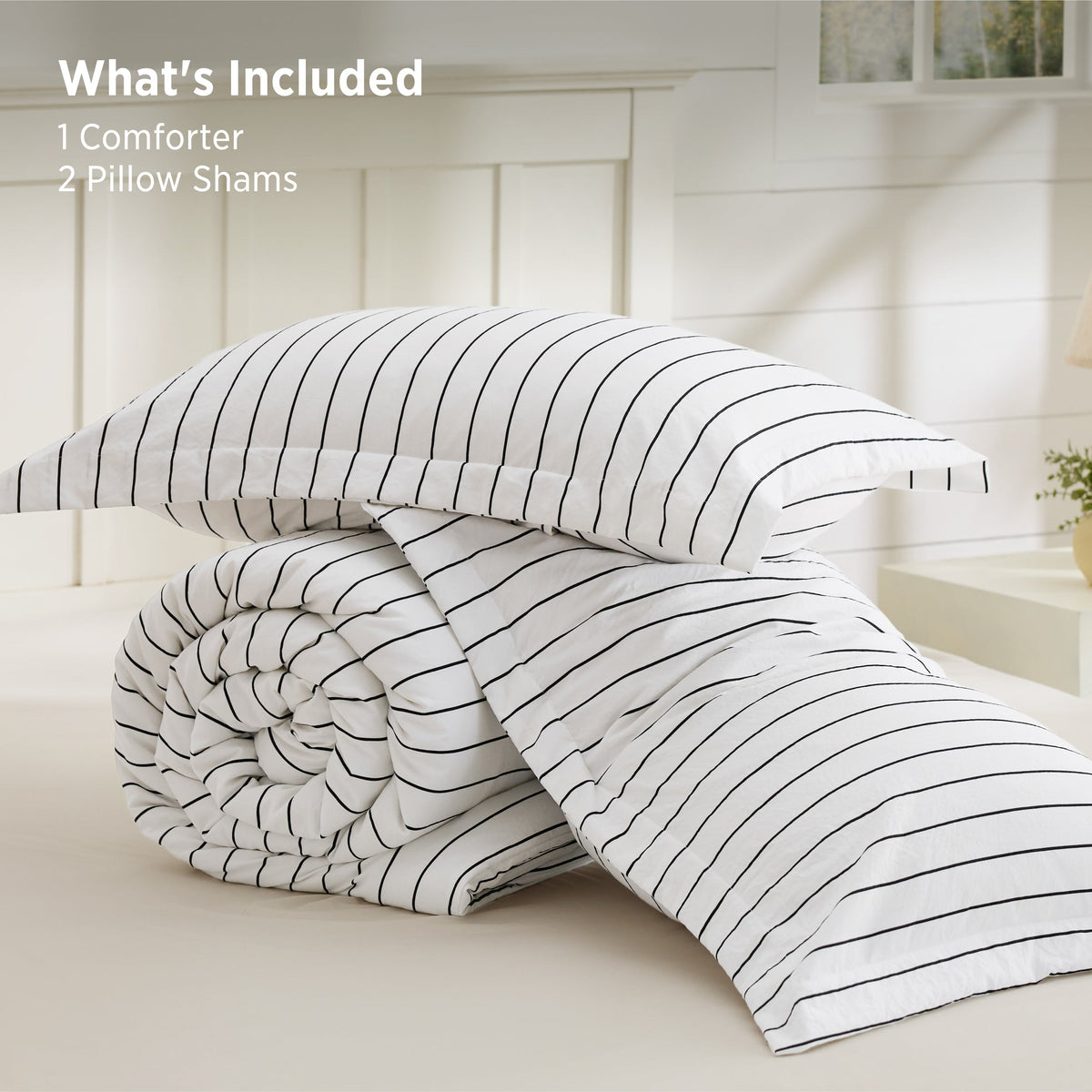 Striped Comforter Set