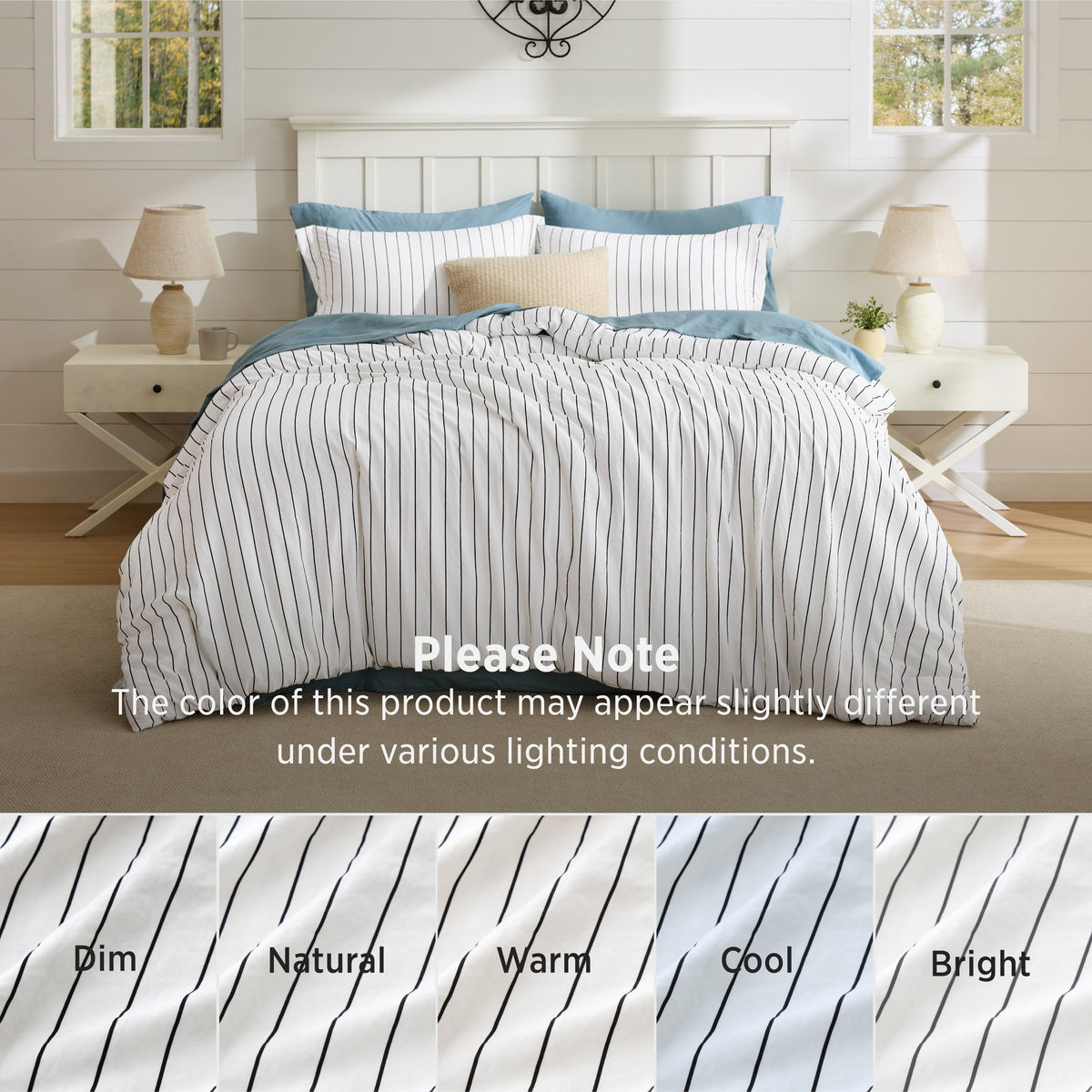 Striped Comforter Set