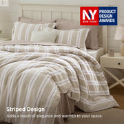 Striped Comforter Set