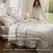 Striped Comforter Set
