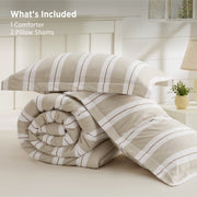 Striped Comforter Set