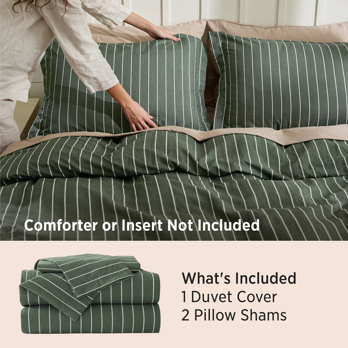 Timeless Striped Duvet Cover Set