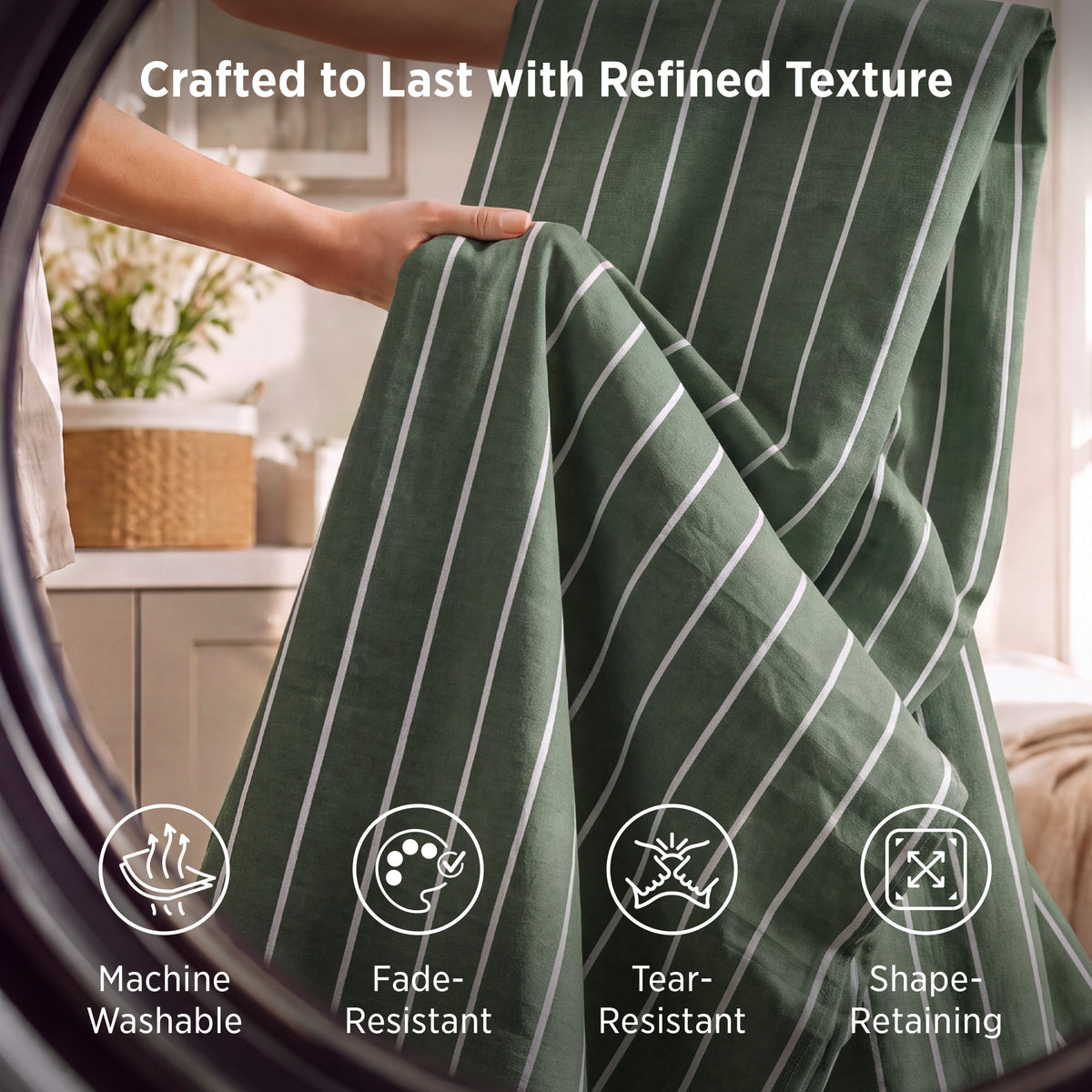 Timeless Striped Duvet Cover Set