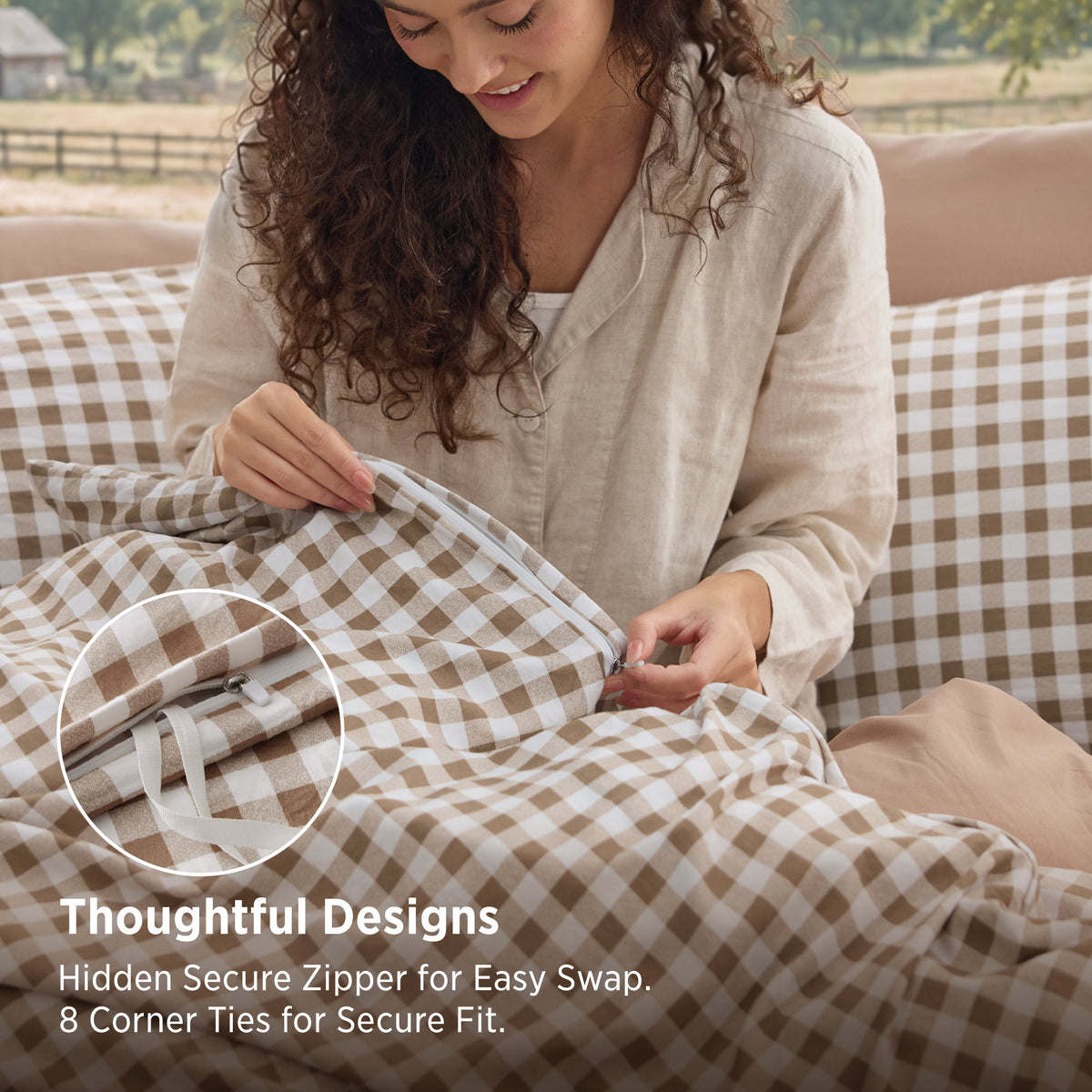 Timeless Striped Duvet Cover Set