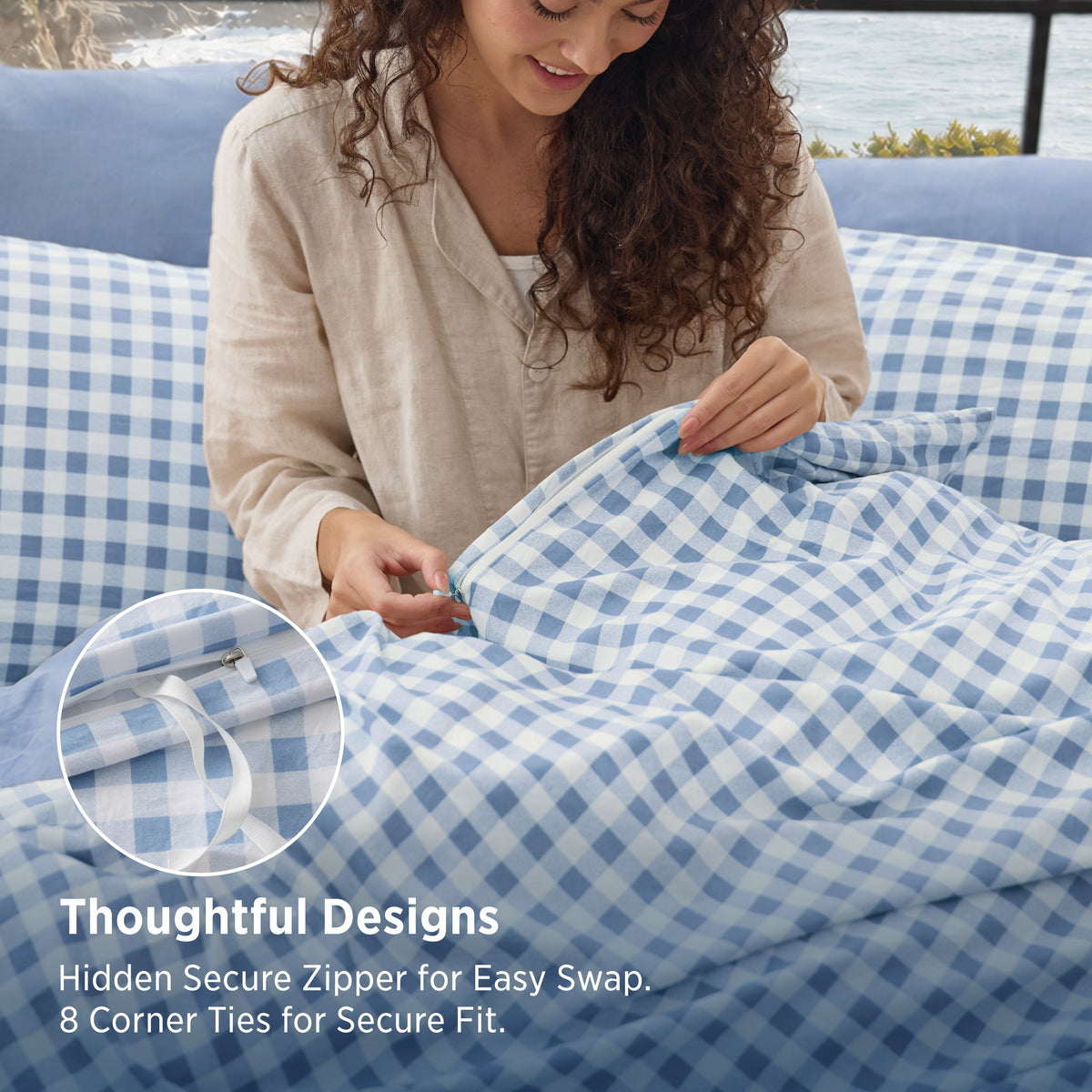 Timeless Striped Duvet Cover Set