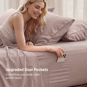 6-Pieces Extra Deep Sheet Sets