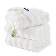 Bubble Fleece Pet Blanket Set