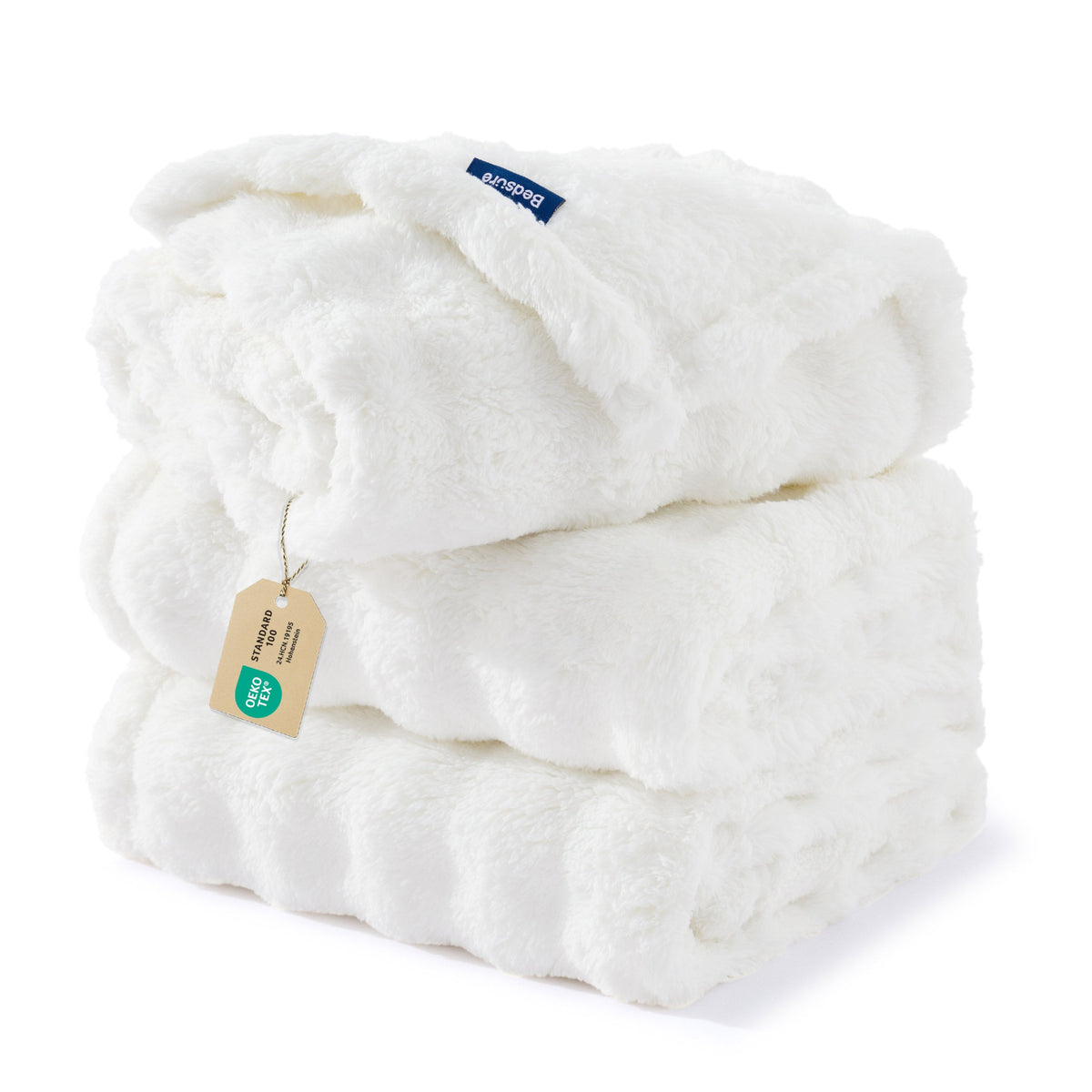 Bubble Fleece Pet Blanket Set
